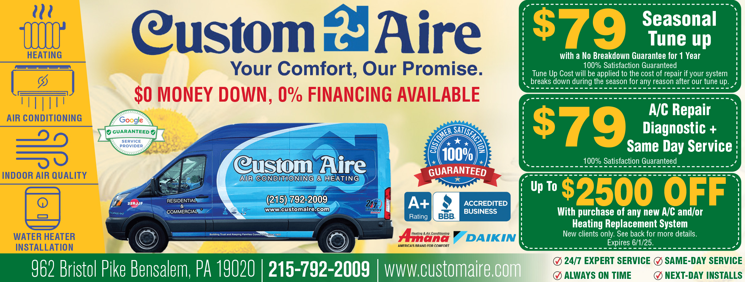 Custom Aire Coupon