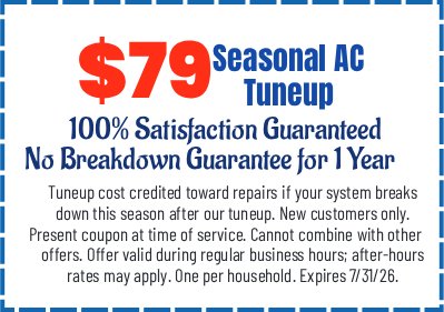 $79 Seasonal AC Tuneup