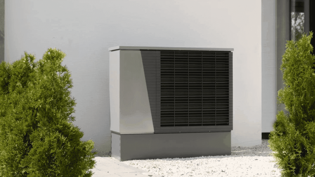 Exterior hvac unit