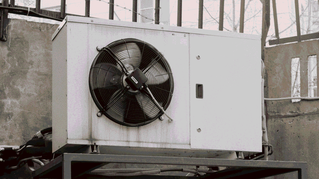 exterior cooling unit